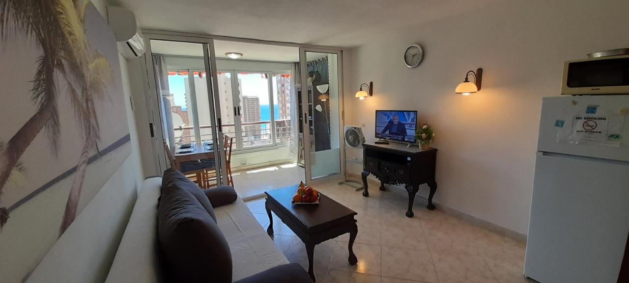 Apartment Sea View In Rincon De Loix- Free Parking, Pool, Wi-Fi, New Air Conditioning Benidorm Exterior photo